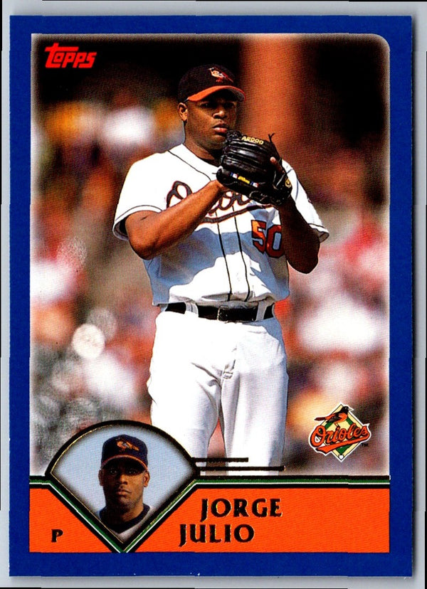 2003 Topps Jorge Julio #538