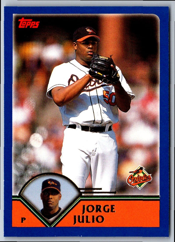 2003 Topps Jorge Julio #538