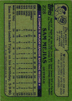1982 Topps Sam Mejias #228