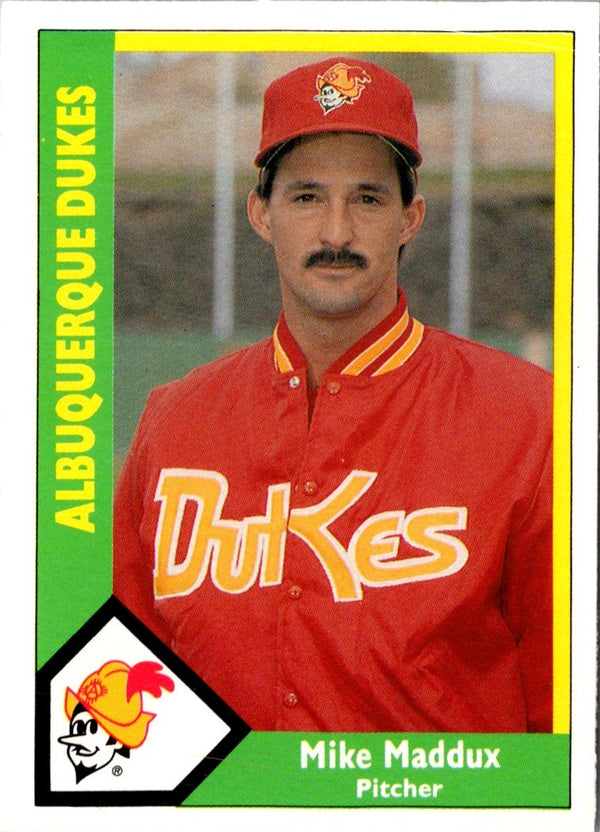 1990 CMC Albuquerque Dukes Mike Maddux #8