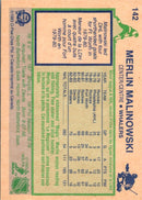 1983 O-Pee-Chee Merlin Malinowski