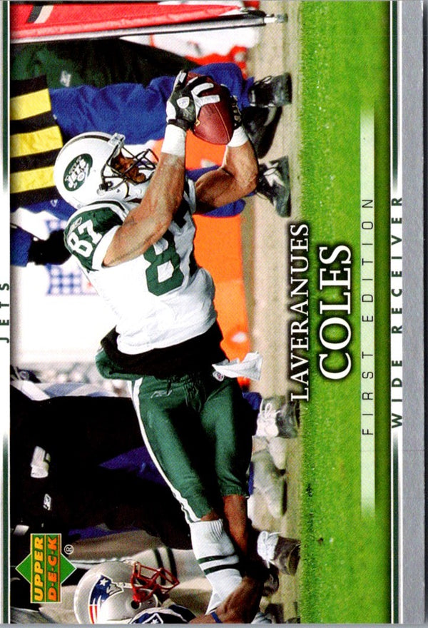 2007 Upper Deck First Edition Laveranues Coles #62