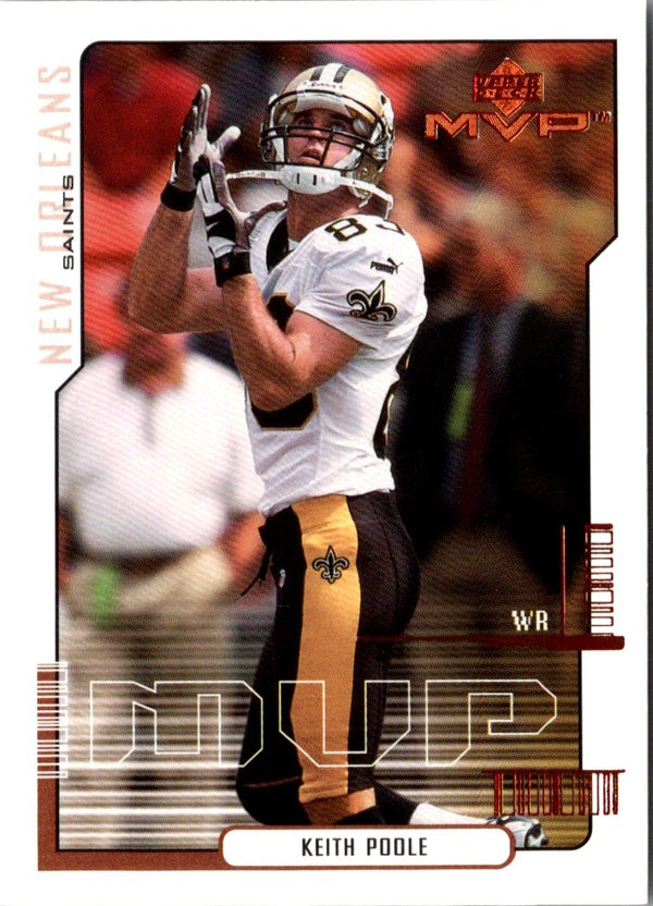 2000 Upper Deck MVP Keith Poole #103