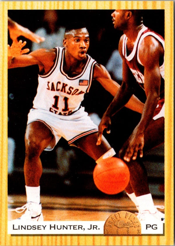 1993 Classic Draft Picks Lindsey Hunter #7