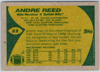1989 Topps Andre Reed #52