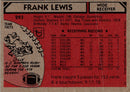1980 Topps Frank Lewis