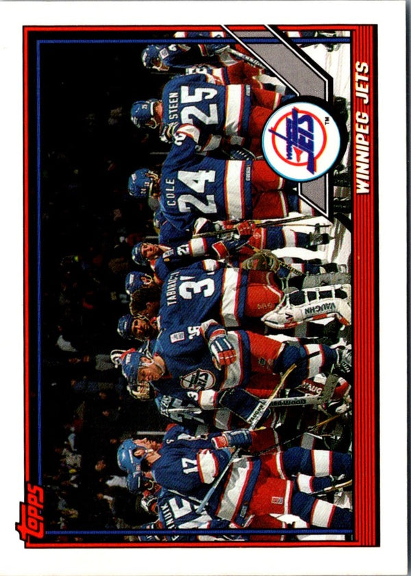 1991 Topps Winnipeg Jets #158