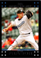 2007 Topps Updates & Highlights Jason Frasor #UH116