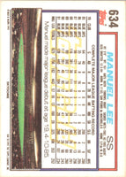 1992 Topps Manuel Lee #634