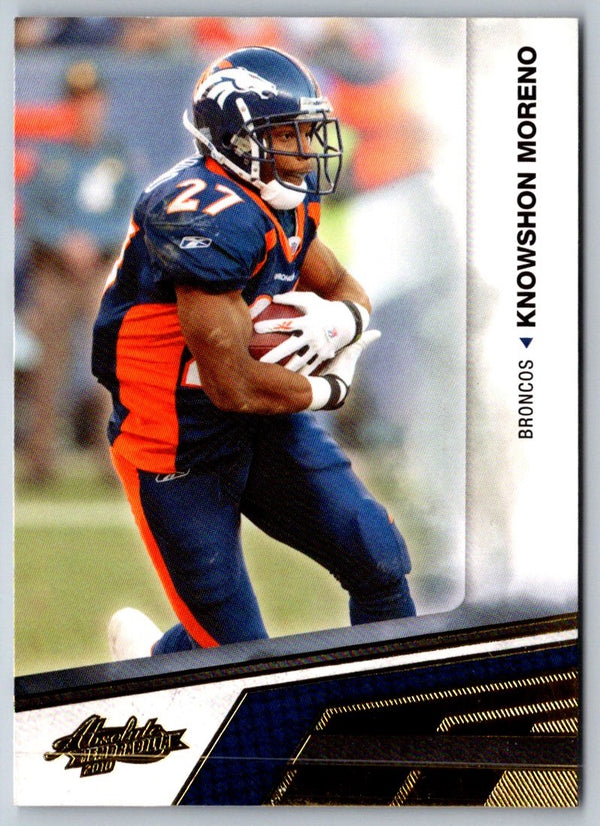 2010 Panini Absolute Memorabilia Knowshon Moreno #30