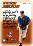 1999 Fleer Tradition Rookie Flashback Richie Sexson