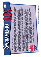 1991 Hoops Sacramento Kings #296