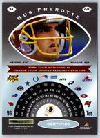 1997 Pinnacle Certified NFL Gus Frerotte #31