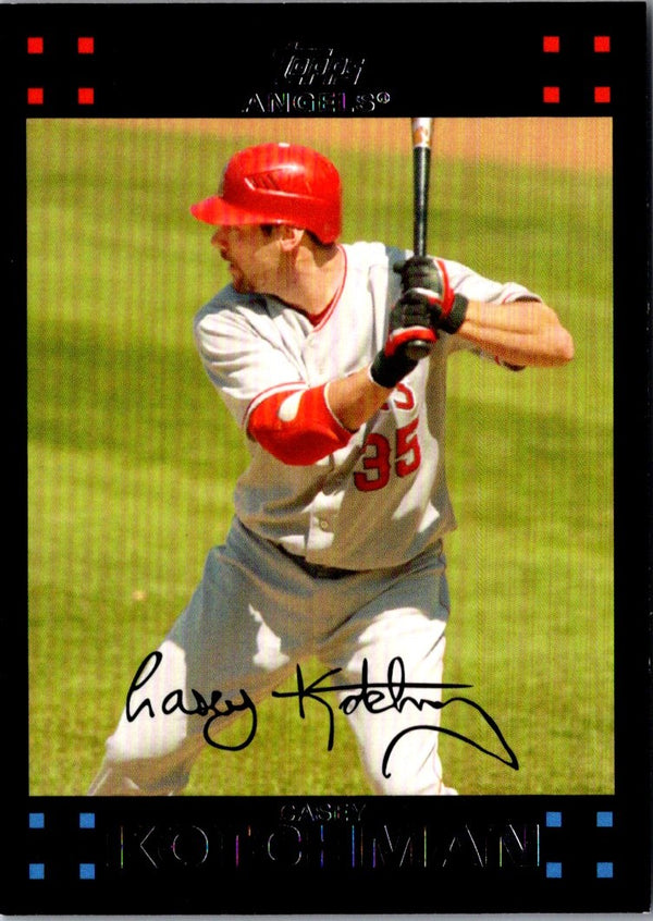 2007 Topps Updates & Highlights Casey Kotchman #UH139