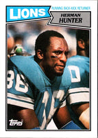 1987 Topps Herman Hunter #325 Rookie NM+