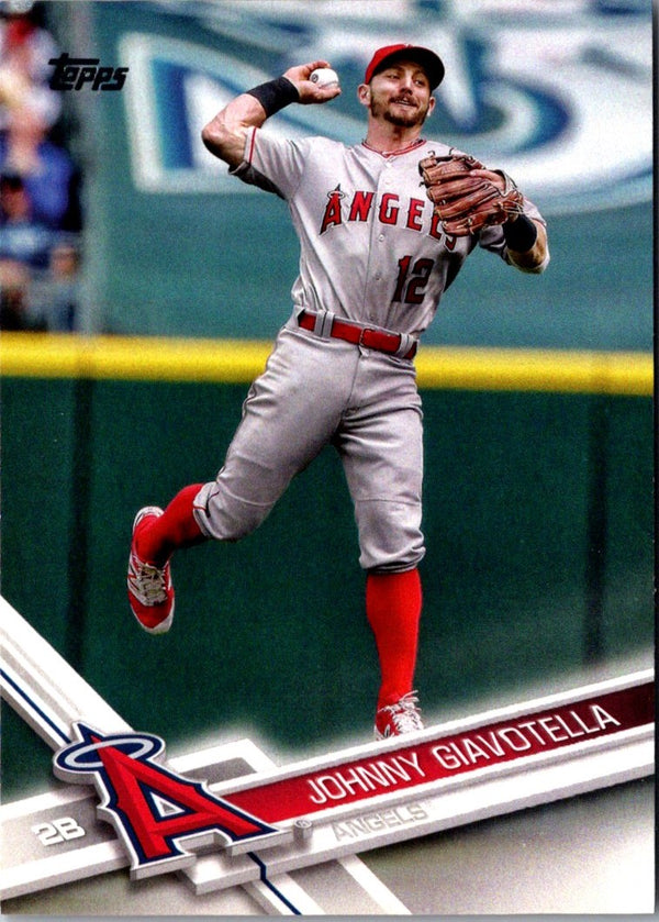 2017 Topps Johnny Giavotella #215