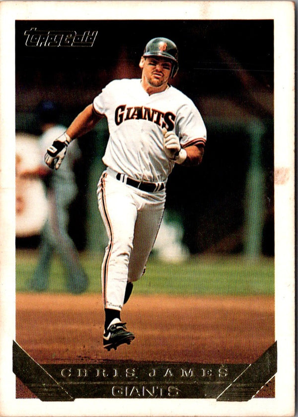 1993 Topps Gold Chris James #38