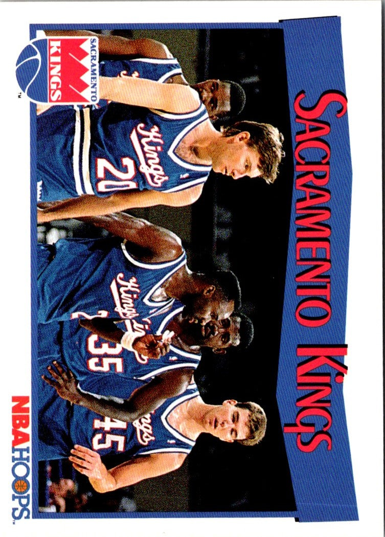 1991 Hoops Sacramento Kings