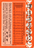 1988 Topps Traded Dennis Rasmussen #91T