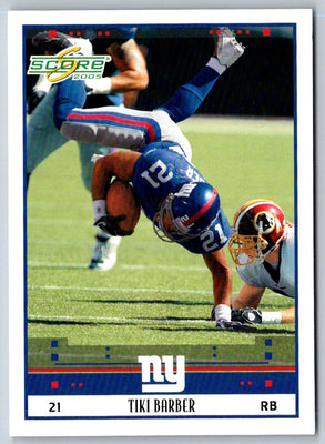 2005 Score Tiki Barber #189