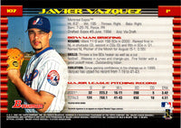 2002 Bowman Gold Javier Vazquez #107