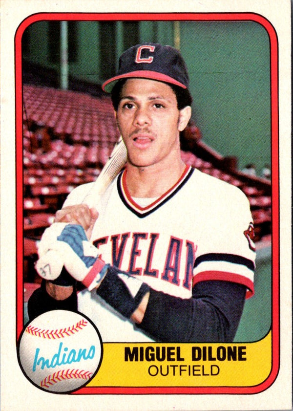 1981 Fleer Miguel Dilone #391