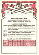 1981 Donruss Gene Richards