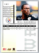 1998 Leaf Rookies And Stars Will Blackwell