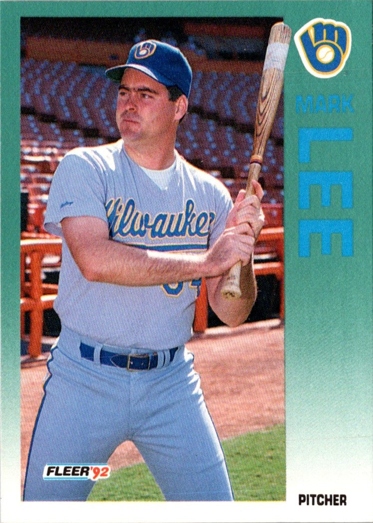 1992 Fleer Mark Lee