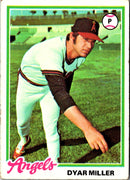 1978 Topps Dyar Miller