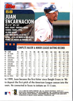 2000 Topps Juan Encarnacion #58