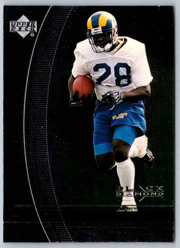 1999 Upper Deck Black Diamond Marshall Faulk #87