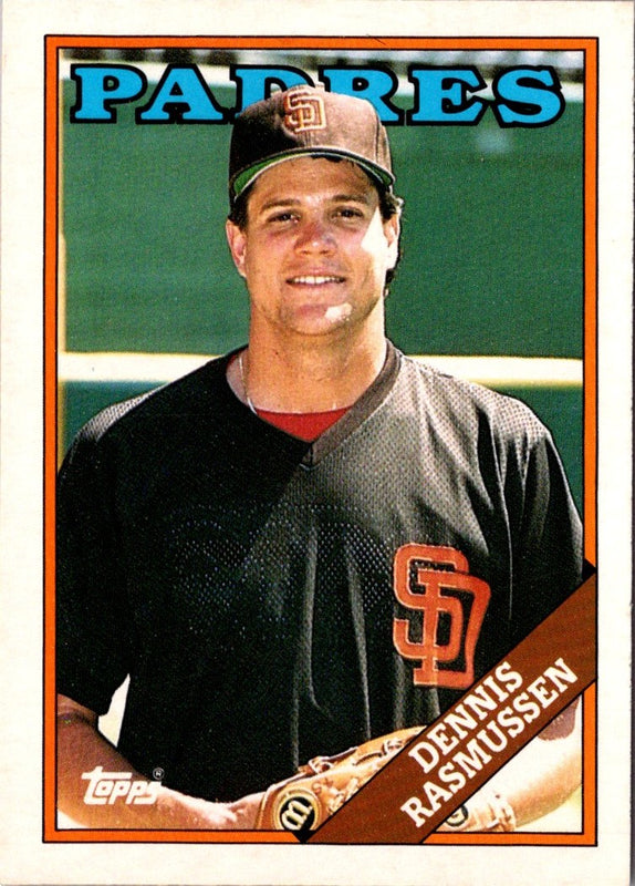 1988 Topps Traded Dennis Rasmussen #91T