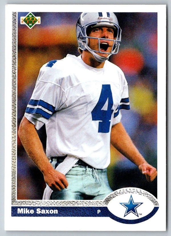 1991 Upper Deck Mike Saxon #150