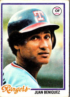 1978 Topps Juan Beniquez #238