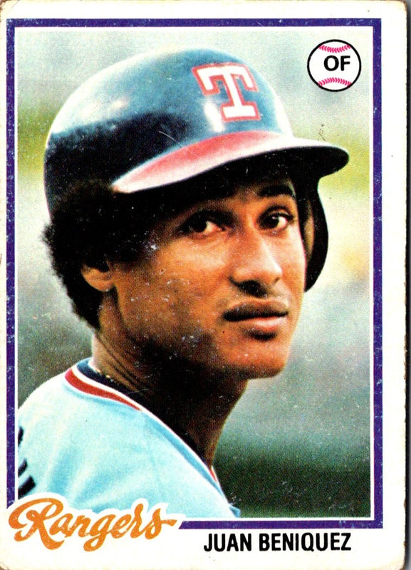1978 Topps Juan Beniquez #238