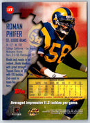 1997 Topps Stadium Club Football Roman Phifer