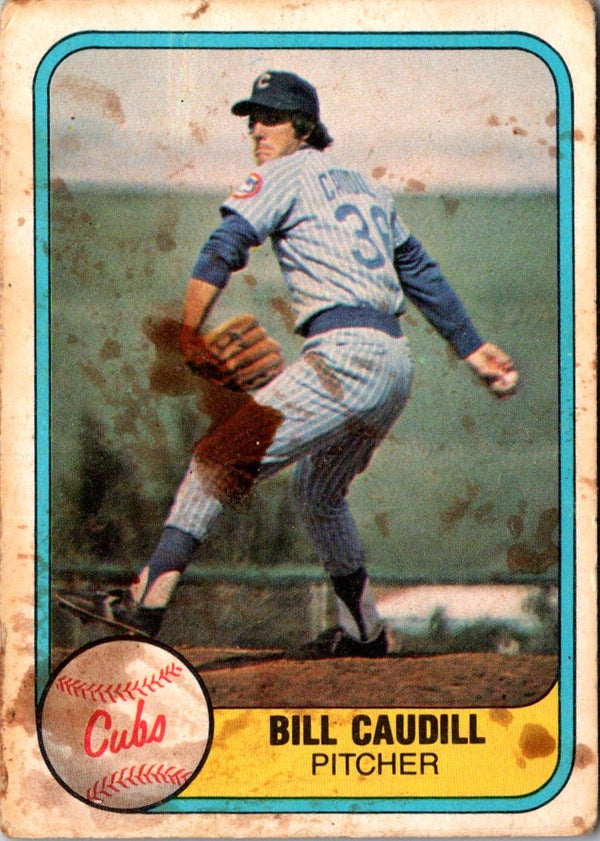 1981 Fleer Bill Caudill #306