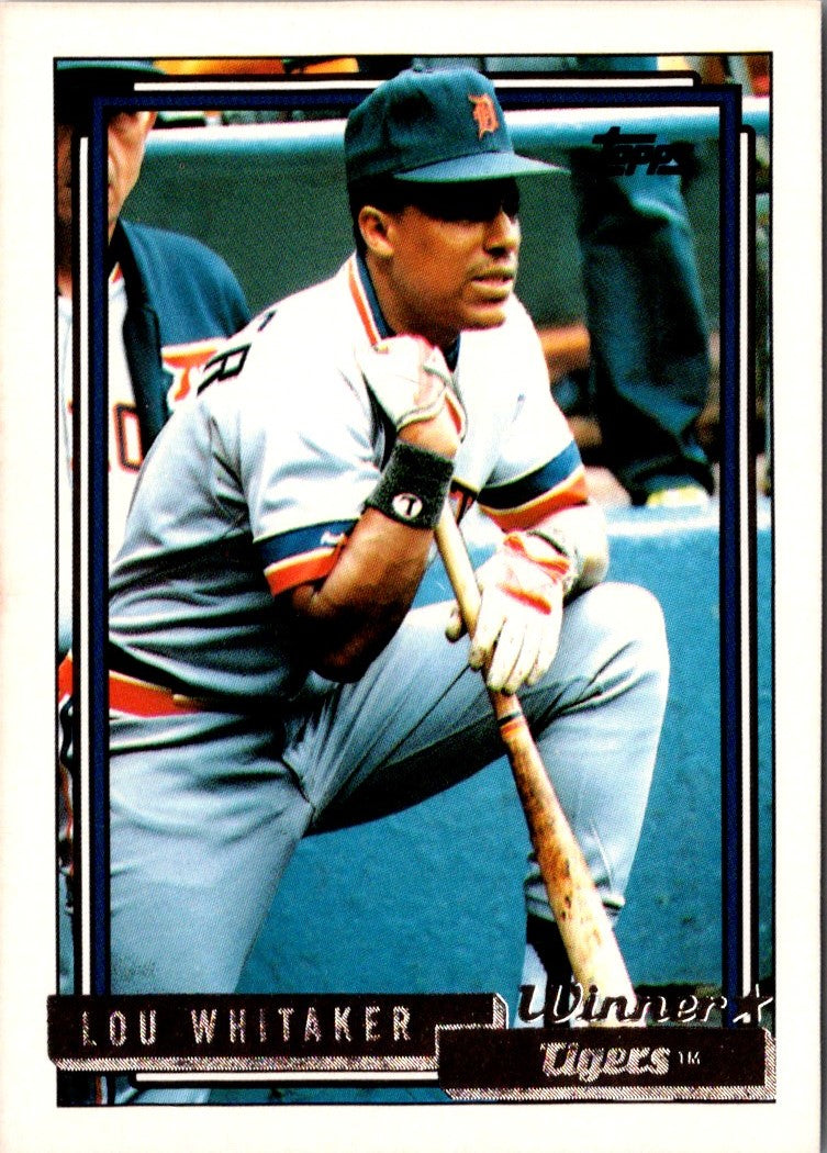 1992 Topps Lou Whitaker