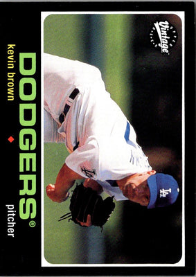 2002 Upper Deck Vintage Kevin Brown #187