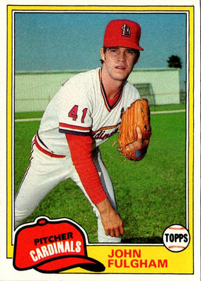 1981 Topps John Fulgham #523