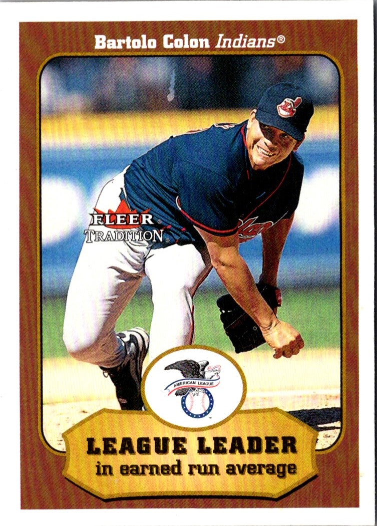 2001 Fleer Tradition Bartolo Colon