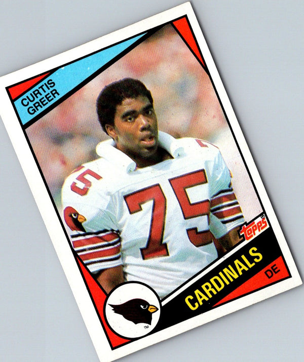 1984 Topps Curtis Greer #344 Rookie