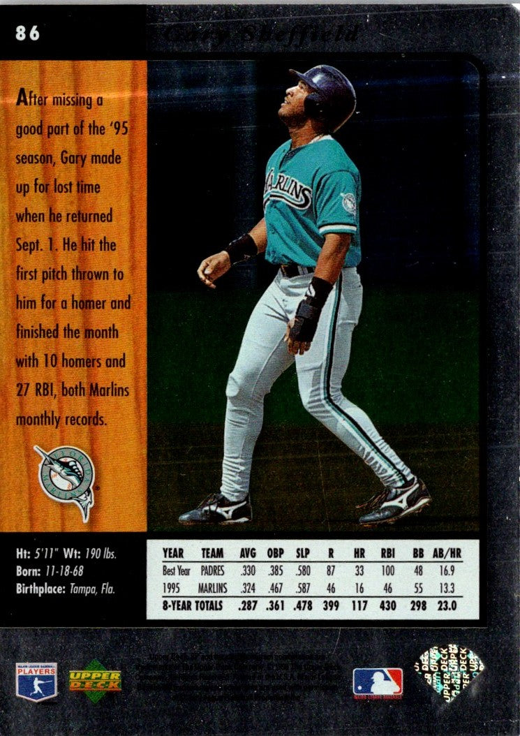 1996 SP Gary Sheffield