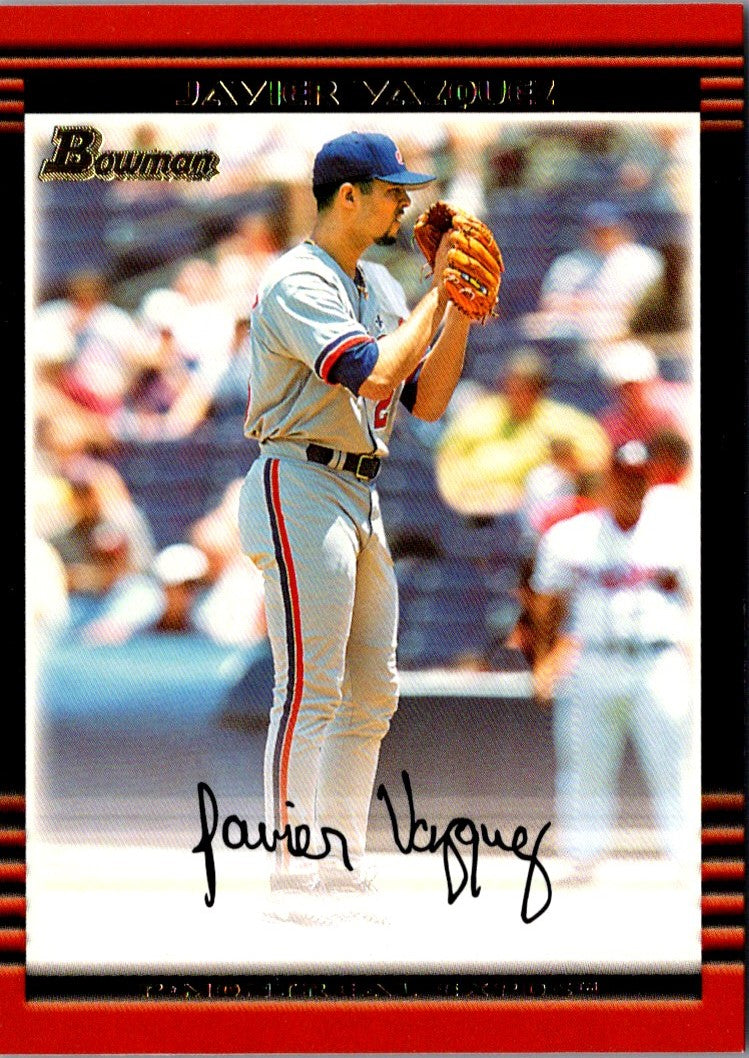 2002 Bowman Gold Javier Vazquez