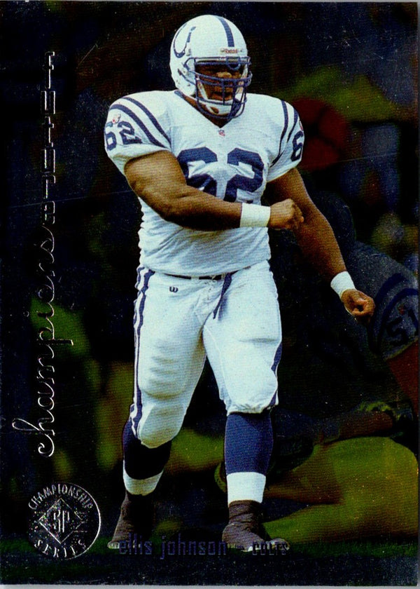 1995 SP Championship Ellis Johnson #22 Rookie