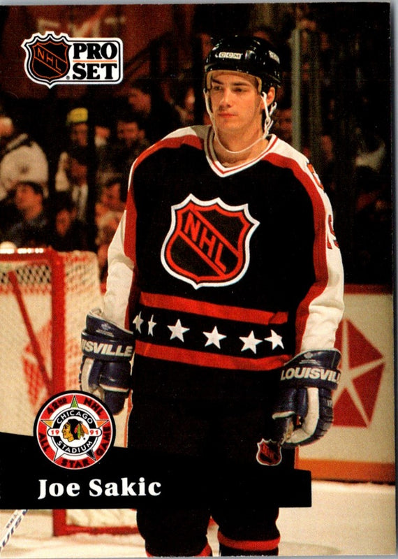 1991 Pro Set Joe Sakic #315