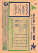 1983 O-Pee-Chee Blaine Stoughton