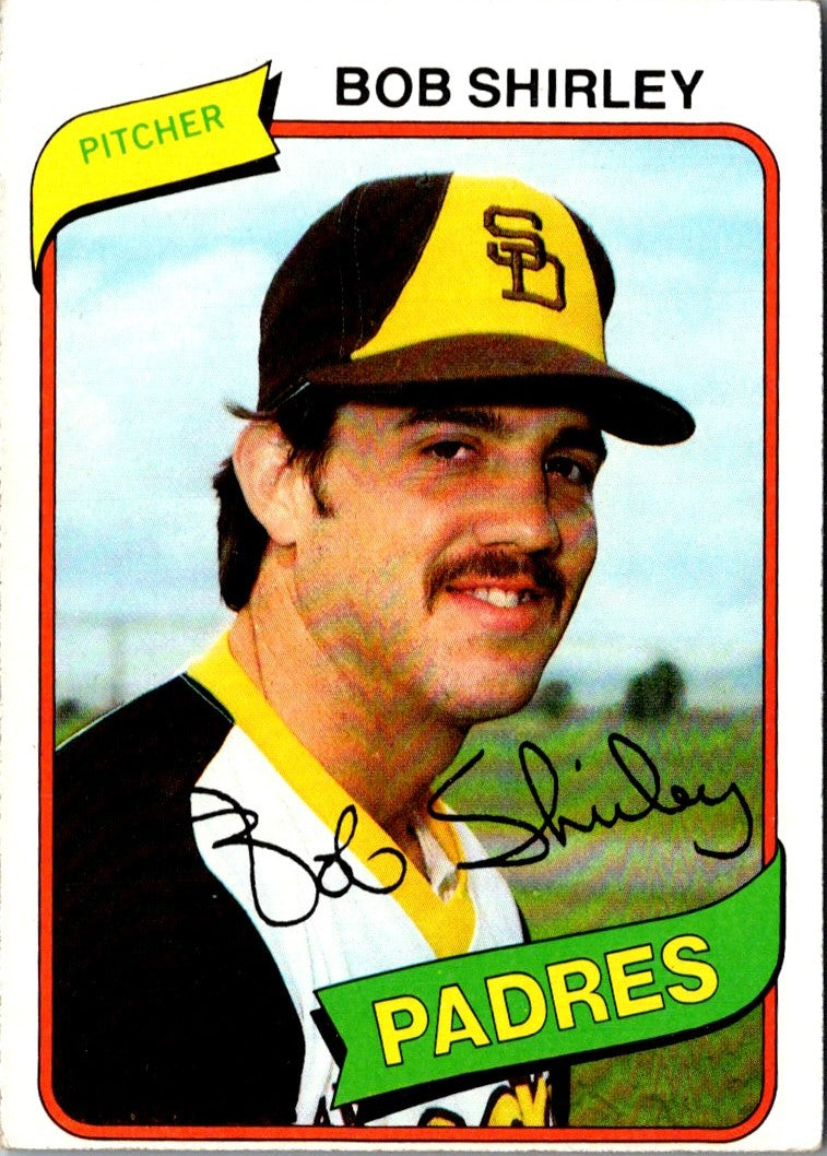 1980 Topps Bob Shirley