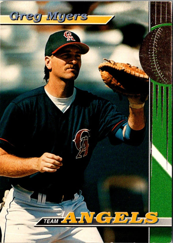 1993 Stadium Club California Angels Greg Myers #11